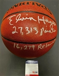 Elvin Hayes Signed & Inscribed Spalding NBA Basketball (PSA/DNA)