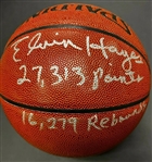 Elvin Hayes Signed & Inscribed Spalding NBA Basketball (PSA/DNA)