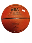 Walt Clyde Frazier Signed Spalding NBA Basketball (JSA)