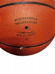 Walt Clyde Frazier Signed Spalding NBA Basketball (JSA)