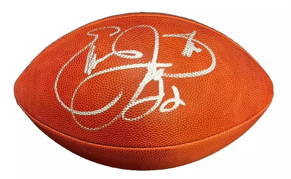 Emmitt Smith Signed Wilson NFL Football (JSA)