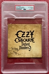 Ozzy Osbourne Signed Patient Number 9 CD Insert (PSA/DNA Encapsulated)