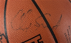 Red Hot Chili Peppers: Group Signed NBA Spalding Basketball in Decorative Case (JSA)