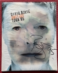 David Bowie RARE Signed Outside Tour 95 Tour Program (JSA LOA)