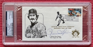 Rollie Fingers Signed 3.5 x 6.5 First Day Cover FDC (PSA/DNA Encapsulated)