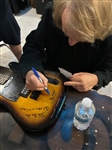 Foreigner: Lou Gramm Signed Fender Telecaster w/ Handwritten Juke Box Hero Lyrics & Photo Evidence! (JSA LOA)