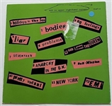 Sex Pistols: Original Group Signed “Never Mind The Bollocks” CD Insert (4 Sigs)(Third Party Guaranteed)