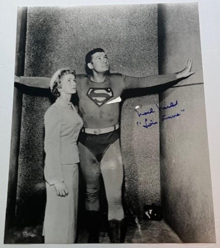 Superman: Noel Neill "Lois Lane" Signed 11" x 14" Photo (Third Party Guaranteed)