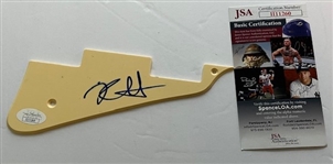 Metallica: Kirk Hammett Signed Les Paul Pickguard (JSA)