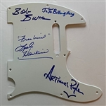 Lynyrd Skynyrd: Group Signed Telecaster Pickguard (4 Sigs)(Third Party Guaranteed)