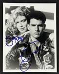 Top Gun: Tom Cruise & Kelly McGillis Rare Dual-Signed 8 x 10 Photo (JSA LOA)