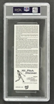 Bryce Harper Signed 2012 Ticket w/ Gem Mint 10 Auto! Harpers 1st Career HR (PSA/DNA Encapsulated)
