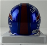 Pete Metzelaars Signed Buffalo Bills Mini Helmet (TSE/Total Sport)