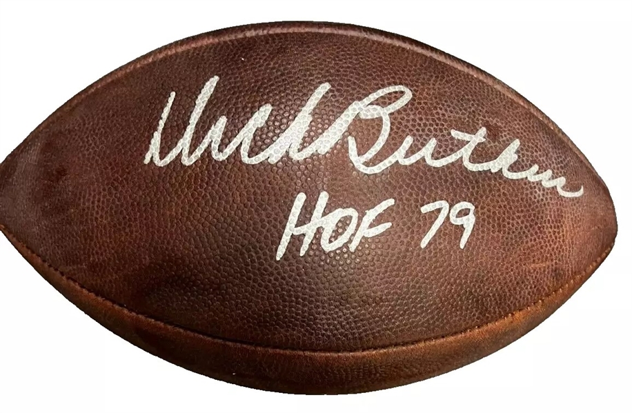 Dick Butkus Signed Wilson Football (PSA/DNA)