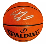 Shaquille O'Neal Signed Spalding Basketball (Beckett/BAS Witnessed) 