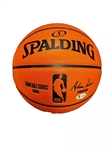 Shaquille O'Neal Signed Spalding Basketball (Beckett/BAS Witnessed) 