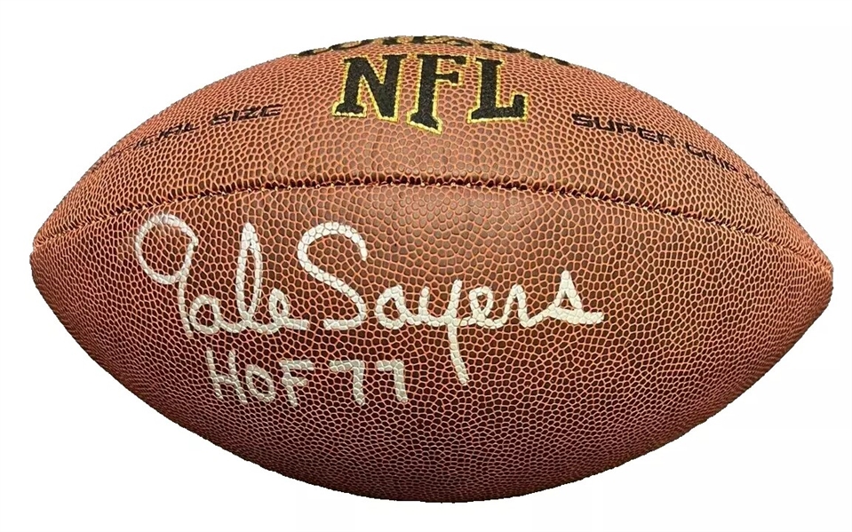 Gale Sayers Signed Wilson NFL Football (PSA/DNA)