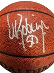 David Robinson Signed Spalding NBA Basketball (JSA)(Tristar)