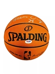 Hakeem Olajuwon Signed Spalding Basketball (PSA/DNA)