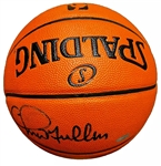 Chris Mullin Signed Spalding NBA Basketball (Steiner Sports)