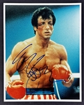 Sylvester Stallone 8 x 10 Rocky IV Photo (JSA LOA)
