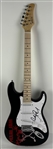 Pearl Jam: Mike McCready Signed Custom Graphic Electric Guitar (JSA)
