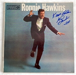 Ronnie Hawkins The Hawk Signed Debut Record Album Cover With (JSA)