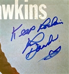 Ronnie Hawkins The Hawk Signed Debut Record Album Cover With (JSA)
