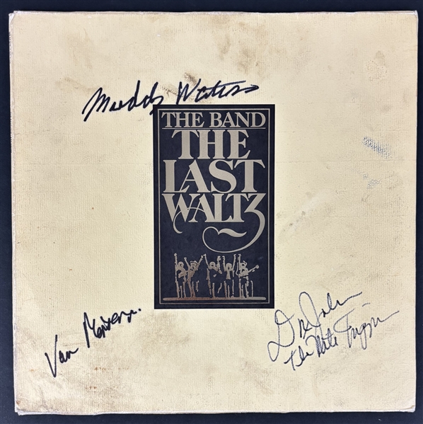 Muddy Waters, Van Morrison, & Dr. John Signed "The Last Waltz" Soundtrack Album w/ Vinyl (Beckett/BAS)