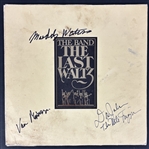 Muddy Waters, Van Morrison, & Dr. John Signed The Last Waltz Soundtrack Album w/ Vinyl (Beckett/BAS)