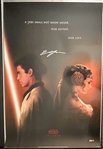 Star Wars: Hayden Christensen Signed Full Size Attack of the Clones Poster (Third Party Guaranteed)