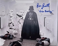 Star Wars: Ben Burtt Signed & Vader Breathing Inscribed 8 x 10 Photo (Third Party Guaranteed)