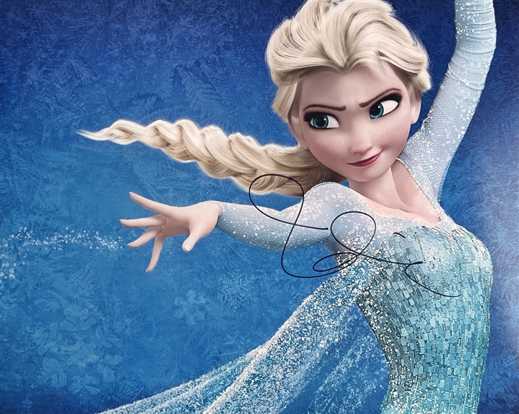 Frozen: Idina Menzel 11” x 14” Signed Photo (Beckett/BAS)