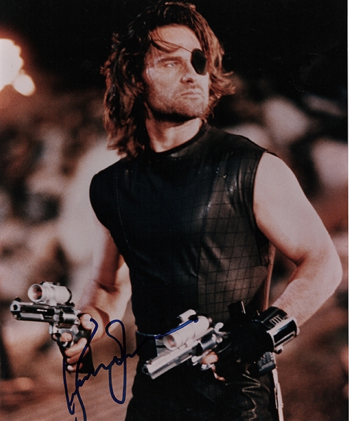 Kurt Russell IN-PERSON Signed (2) 8x10 Photos
