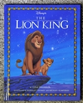 The Lion King Rare Signed 1st Edition Book from 1994 w/Jonathan Taylor Thomas! 6 Autos!