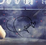 Taylor Swift Signed Litho Poster 1989 Live Neon 22x22 Framed!   