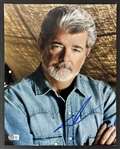 Star Wars: George Lucas Signed 11 x 14 Photo (Beckett/BAS)
