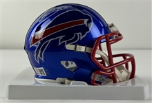 Lee Evans Signed Buffalo Bills Mini Helmet (Total Sports)