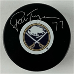 Pierre Turgeon Signed Buffalo Sabres Hockey Puck (Third Party Guaranteed)