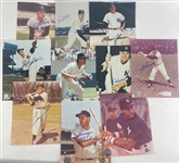 NY Yankees Lot of Ten Signed 8" x 10" Photos (Beckett/BAS)