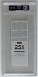 Buster Posey Signed 2021 Giants vs. Cardinals Ticket :: Posey 3 for 4, 4 RBI's, HR 802 Win :: WS Champ Year! (PSA/DNA Encapsulated)
