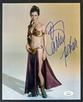 Star Wars: Carrie Fisher Signed 8 x 10 Photo as Slave Leia (JSA LOA)
