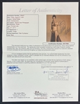 Star Wars: Carrie Fisher Signed 8 x 10 Photo as Slave Leia (JSA LOA)