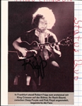 Robert Fripp Signed 3.75 x 5.5 Magazine Photo (Beckett/BAS)