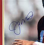 Joe Montana Signed 16 x 20 Photo in Framed Display (Third Party Guaranteed)