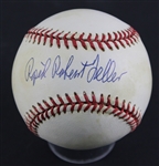 Rapid Robert Feller Signed OAL Baseball (Beckett/BAS)