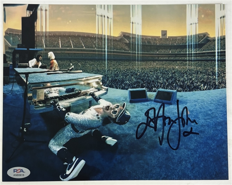 Elton John Signed 8" x 10" Photo (PSA/DNA)