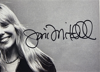 Joni Mitchell Signed 8 x 10 Photo (JSA)