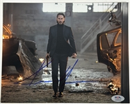 Keanu Reeves Signed 8 x 10 Photo as John Wick (PSA/DNA)