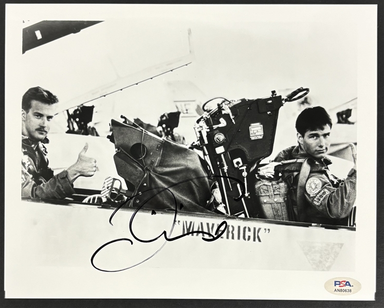 Top Gun: Tom Cruise Signed 8" x 10" Photo (PSA/DNA)